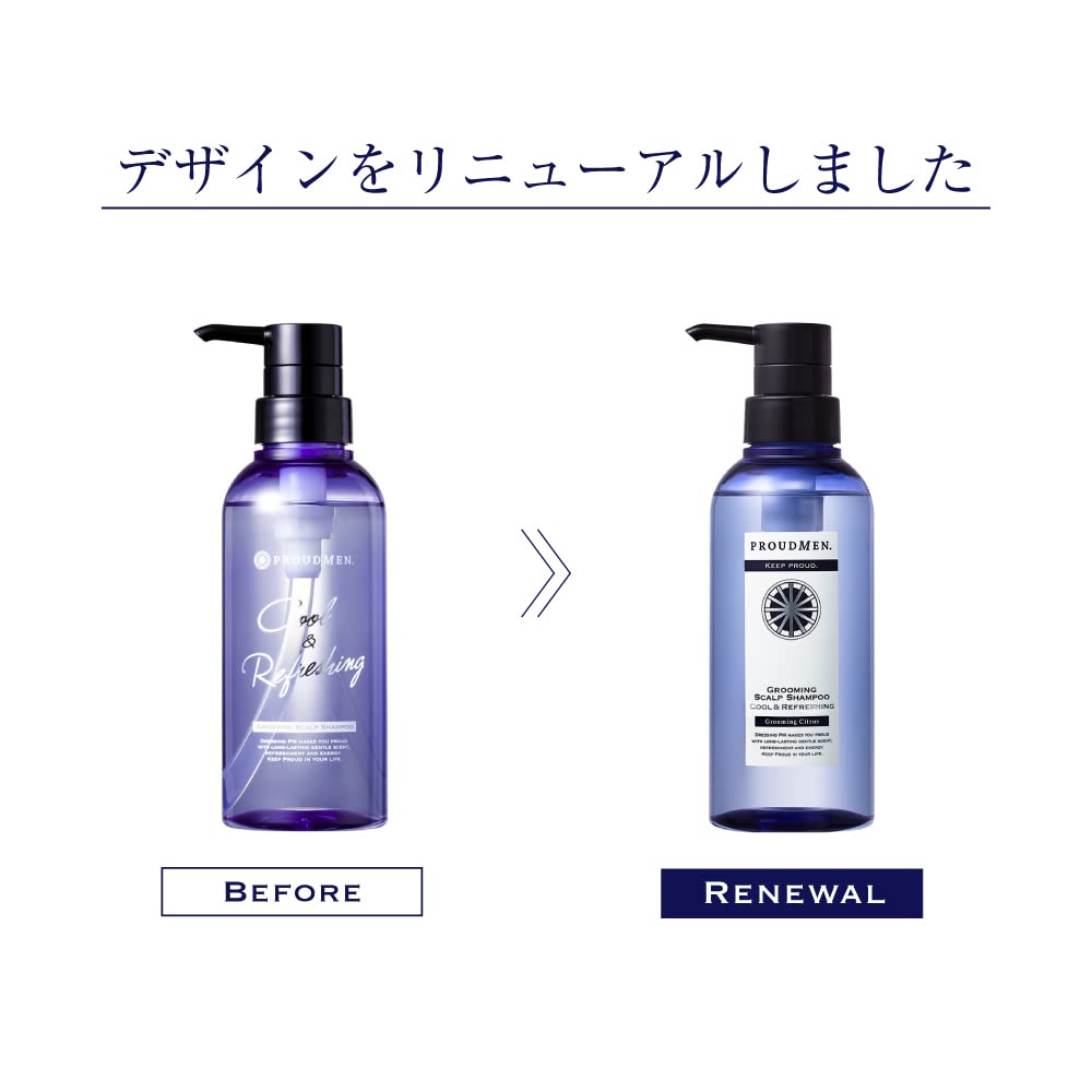 Amazon | プラウドメン 冷感 クールシャンプー グルーミング スカルプ