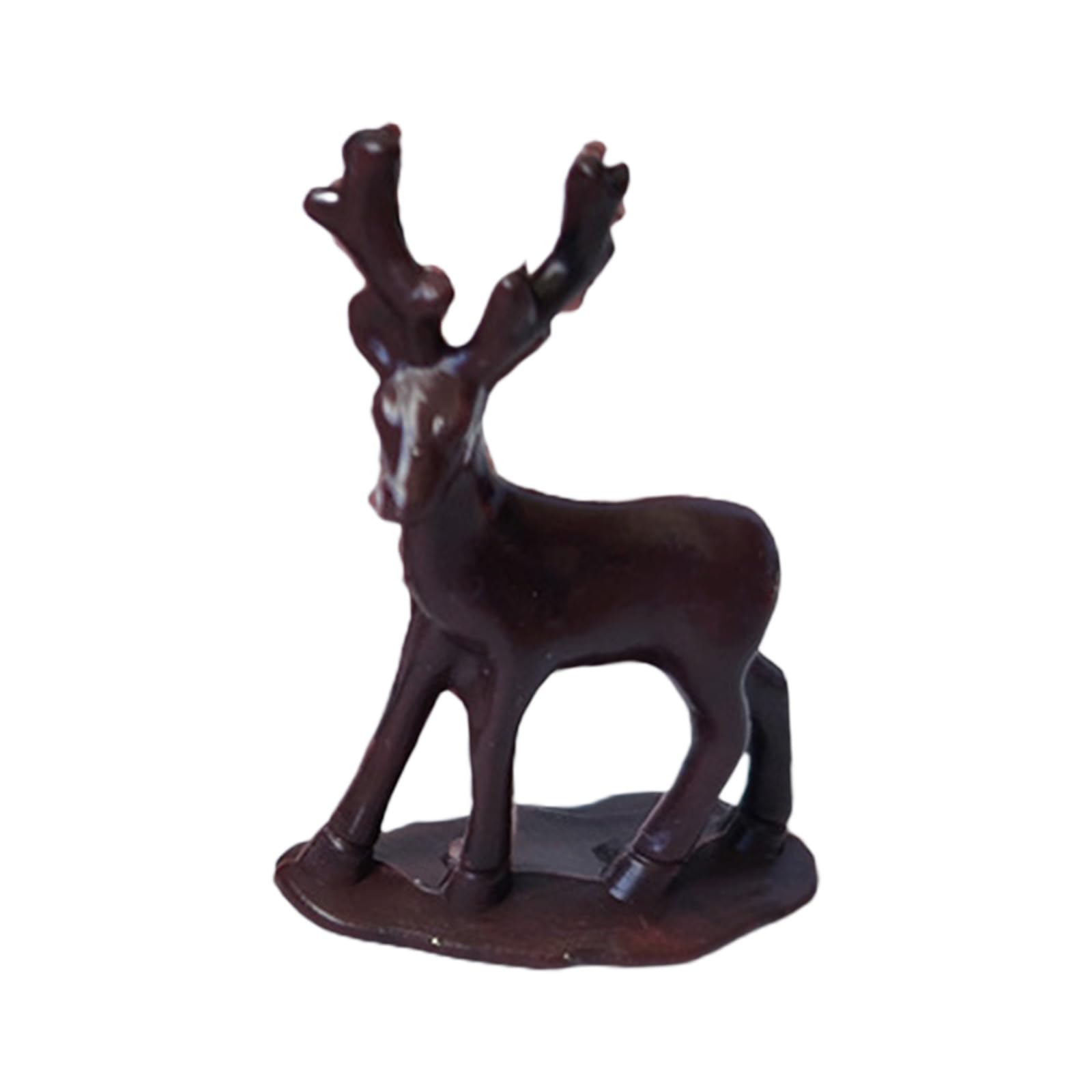 Elnwnnkc Deer Figurine Statue Animal Decorations and Doe Figurines Boys Room Decor and Cabin Decor Deer Figurine