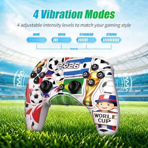 Image of YUYIU Wireless LED Controller for PS5 Controller /Slim /Pro,iOS,MAC,PC,Steam