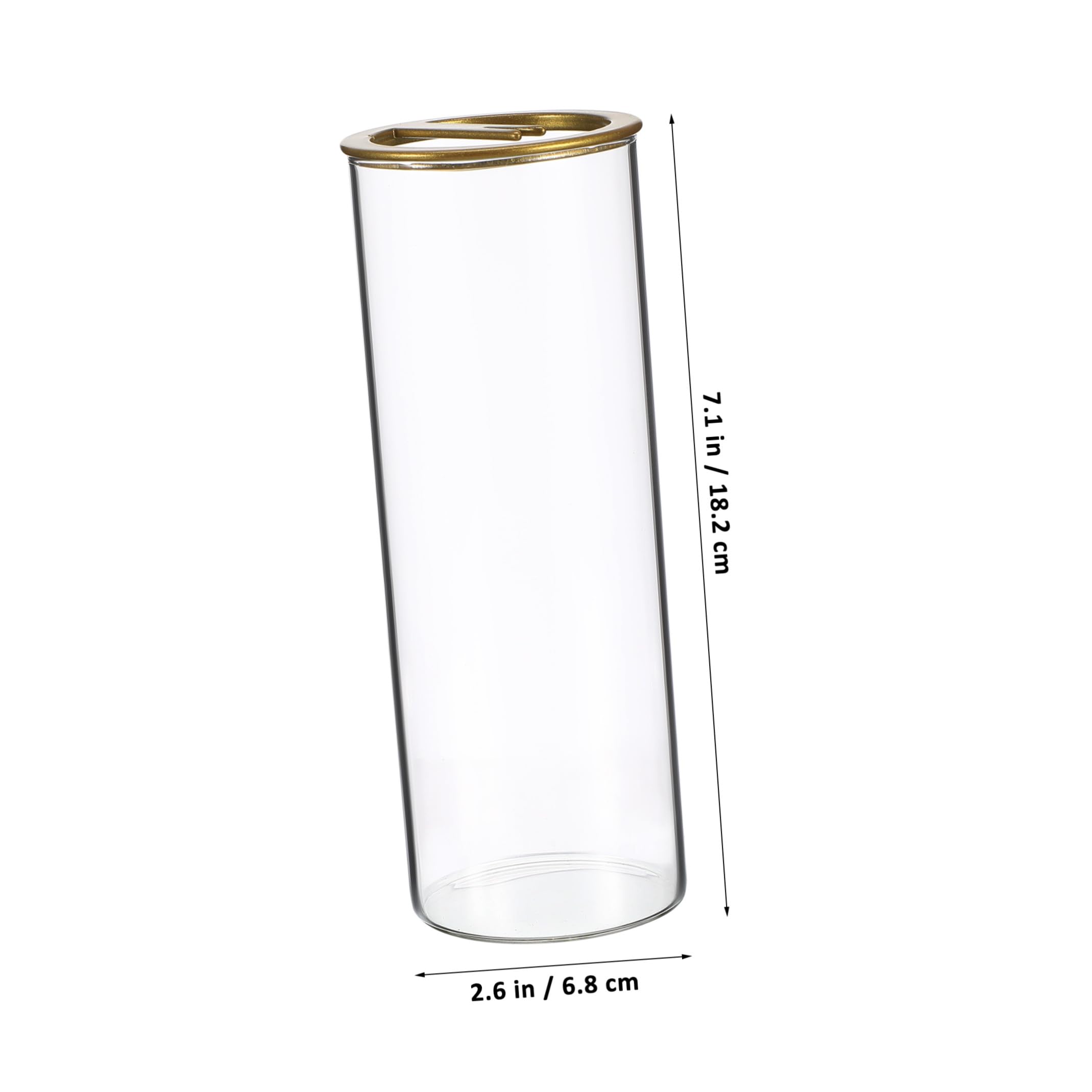 Porta Incienso al Revés de Vidrio Borosilicato 2 Piezas
