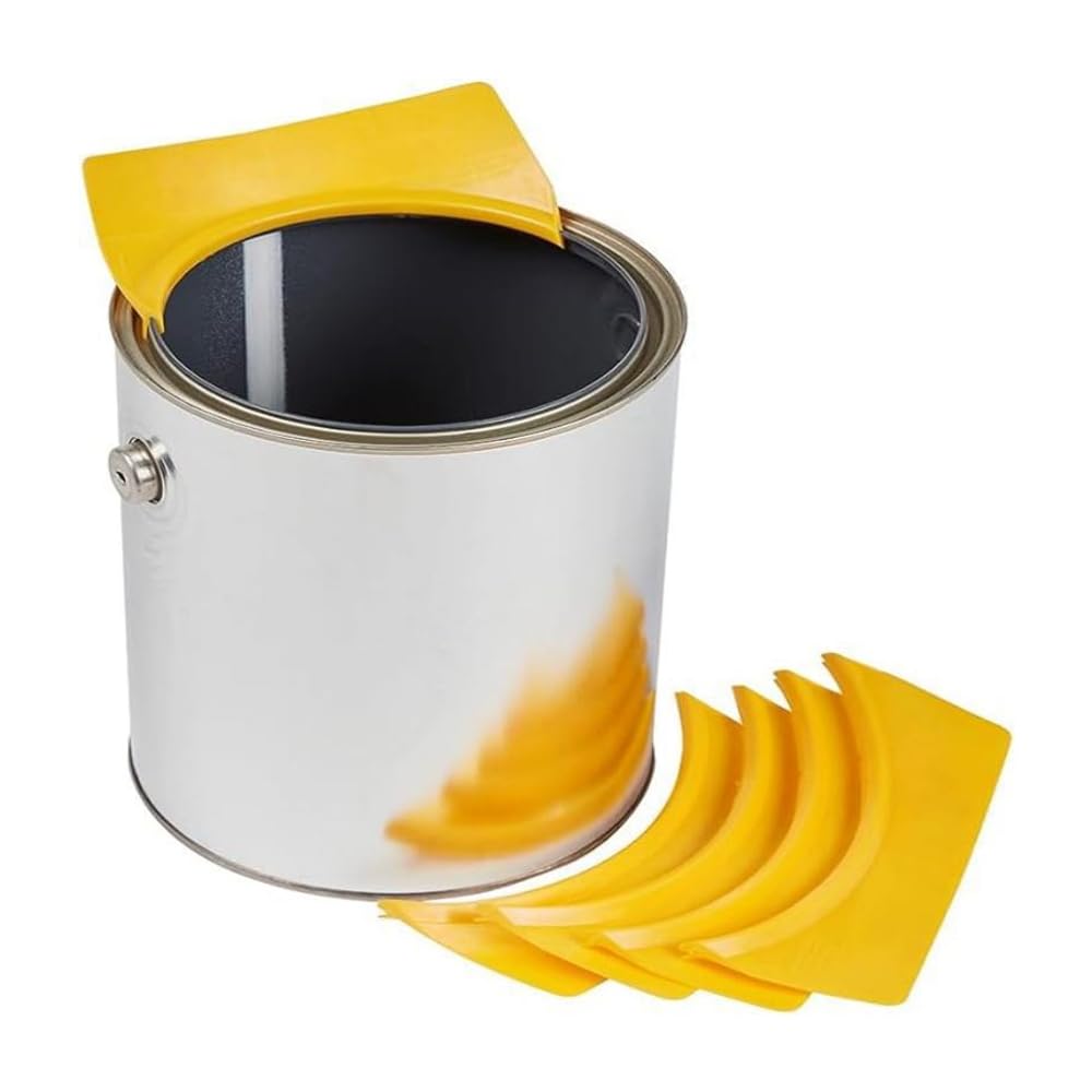 Muiltvoe 4 PCS 1-Gallon Paint Pouring Spout Reusable Paint Can Pour Spout Paint Tin Pourer Spout - Paint Pouring Spout For 1-Gallon