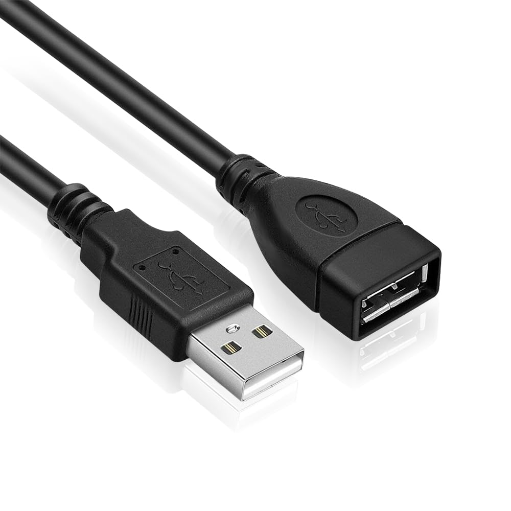 7SEVEN® 1.5m USB Extension Cable, USB to USB Cable, USB Male to Female Extension Cable, High-Speed USB Extender 480Mbps, USB 2.0 Extension Cable for PC, Printer, School, College, Office, Home, Travel (B08PZCNRL2) Amazon Price History, Amazon Price Tracker