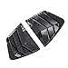 Bayyee for 2012 2013 2014 2015 Honda Civic 2Pcs Car Side Quarter Window Vent Louver Shutter Cover