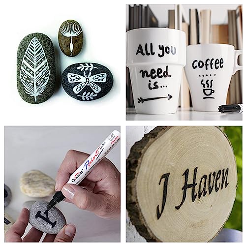 Overseas ACS001-1B1W Permanent Paint Pens Paint Markers thumb #3
