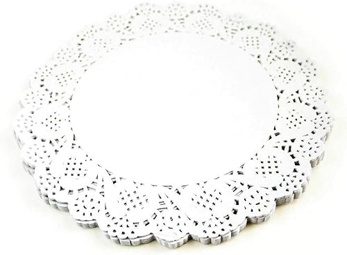 Selecto Bake - 100 centrini rotondi di carta, 16,5...