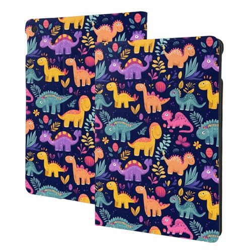 Étui pour iPad 10.2 compatible avec 9e 8e 7e génération housse folio dinosaure
