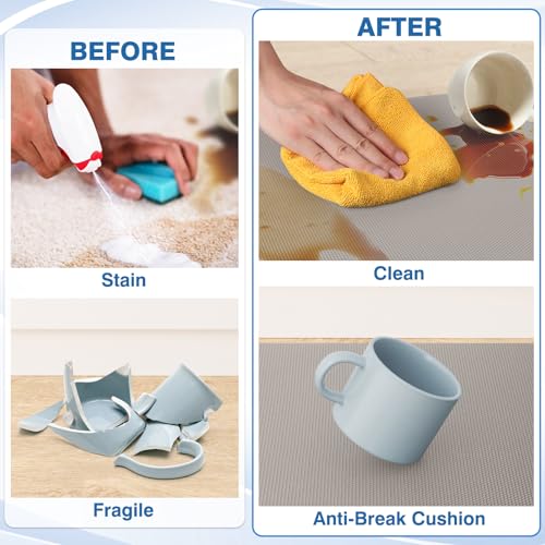 image for StepRite Kitchen Mats, 2PCS Kitchen Rugs, Cushioned Anti Fatigue Kitch