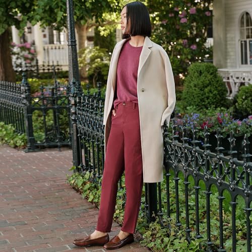 Lands' End Women's Mid Rise Slim Cargo Chino Pants4