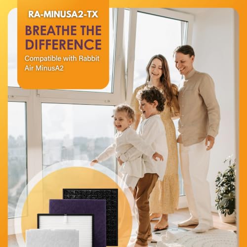 Image of Filter-Monster Filter Replacement Kit Compatible with Rabbit Air MinusA2