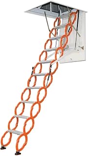 Remote Attic Stair Electric Attic Ladder Folding Retractable Staircase Pull Down Loft Ladder Ceiling Telescopic Invisible Storage(70 * 90cm)