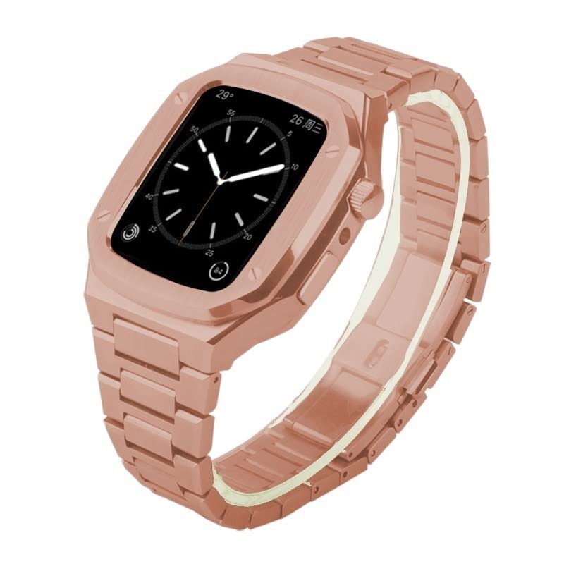 Bracelet acier inoxydable GUMMMY d'une finition remarquable pour Apple Watch