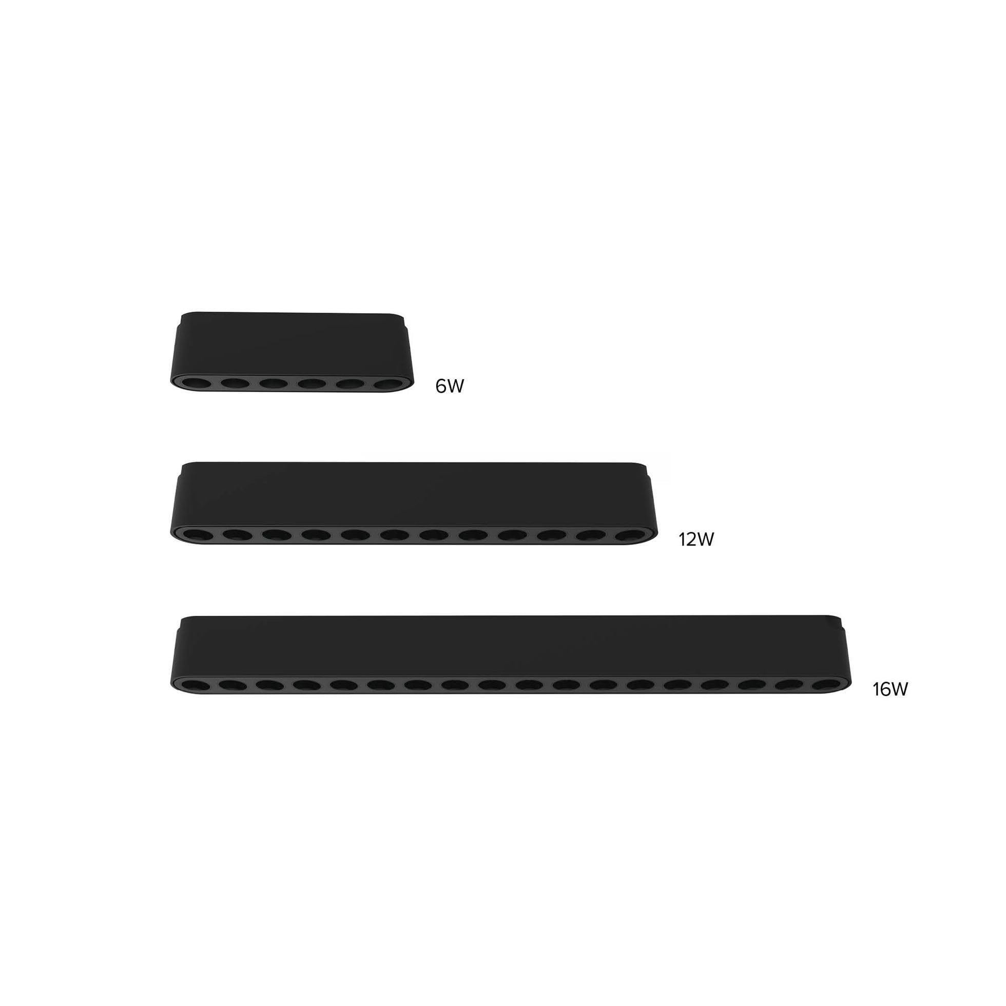 Luminaire LED linéaire Spot 6W 3000K pour système de rails 40V LVTS 16