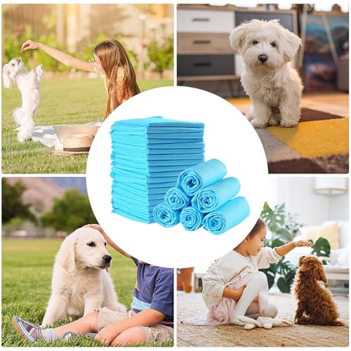 Serviettes d'Éducation pour Chiots de Toutes Races avec 100 Unités Absorbantes