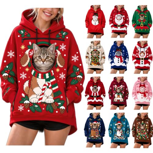 MKLUNJOP Pet Pouch Hoodie Cat Dogs & Snack Hoodies Kangaroo Sweatshirts - image 1
