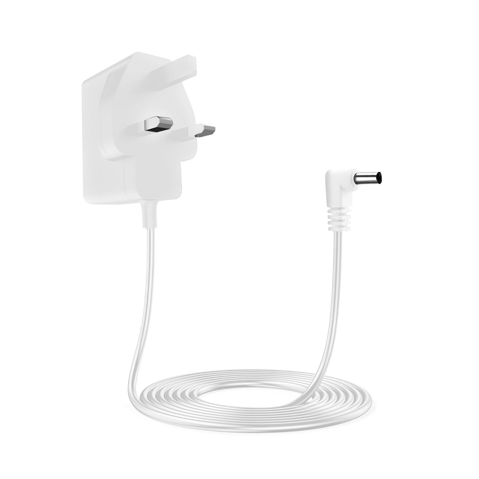 5V Charger Compatible with HelloBaby HB66 HB50 HB6550 Baby Camera Monitor K05S050100U Replacement Power Adapter for Video Monitor Power Supply Charging Cord White