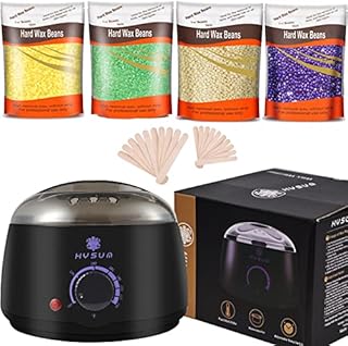 HYSUM Wax Warmer for Hair Removal - Waxing Kit for Women - Brazilian Bikini Eyebrows