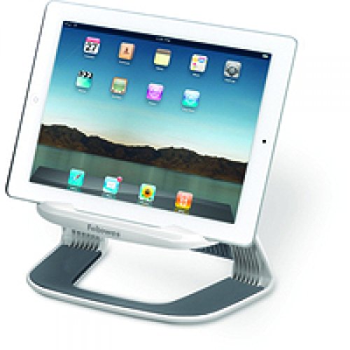 Fellowes I-Spire Series - Soporte para Tablet, Color Blanco y Gris