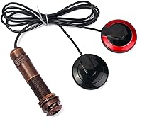 Vista 7 de VICASKY 2 pastillas de mandolina con sensor interno de micrófono piezoeléctrico Jack de 1/4 pulgadas mejora tu sonido acústico