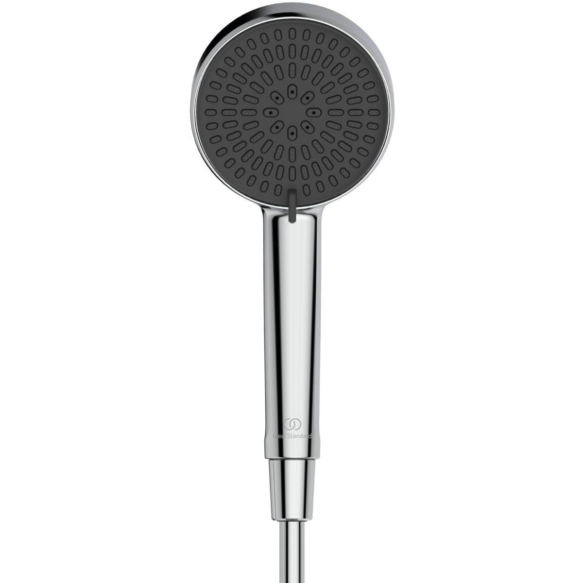 Ideal Standard Idealrain Juego de ducha de 644 mm, ducha BD580AA – Cromo | Ducha de mano de 2 funciones, boquillas EasyClean , soporte de ducha ajustable, soporte de pared regulable en altura, BE413AA