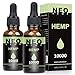 Price comparison product image Premium High Strength Oil 10000MG (10ML) 2pack, Maximum Value Natural Supplement - Rich in Omega 3-6-9 | Vegan