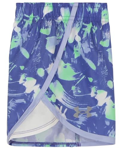 Image of Under Armour Girl's 2-piece Short Sleeve Tee and Shorts Set, Lightweight and Comfortable