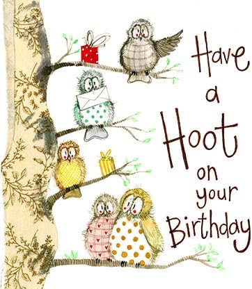 Artistic Greeting Card (BA1407) Blank/Birthday - Bird Hearts - View #12