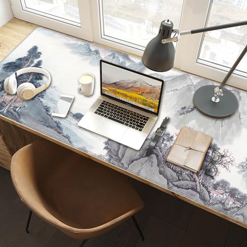 Tapis de souris extra large motif paysage pour clavier d'ordinateur - 3
