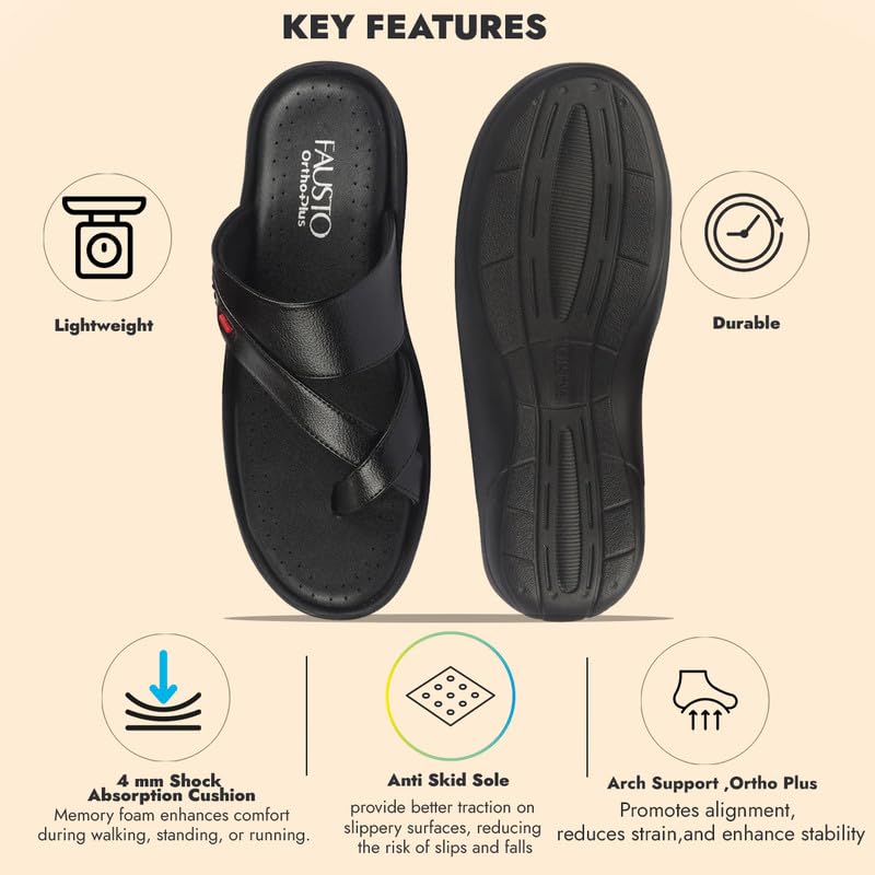 Image of FAUSTO Men Flat Sandal