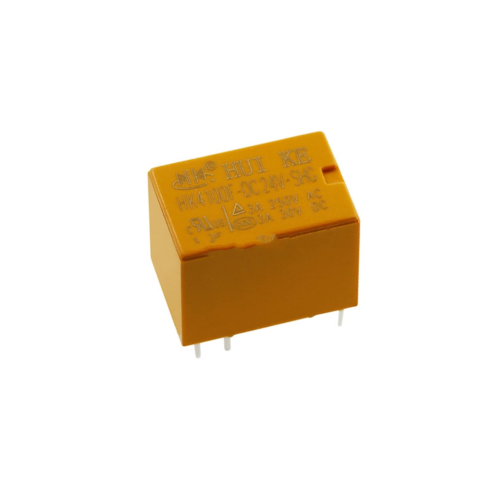 GJZIFGFWQ 5pcs relay HK4100F-DC12V-SHG HK4100F-DC5V-SHG 6pin 3A 3V/9V/24V(HK4100F-DC12V-SHG)