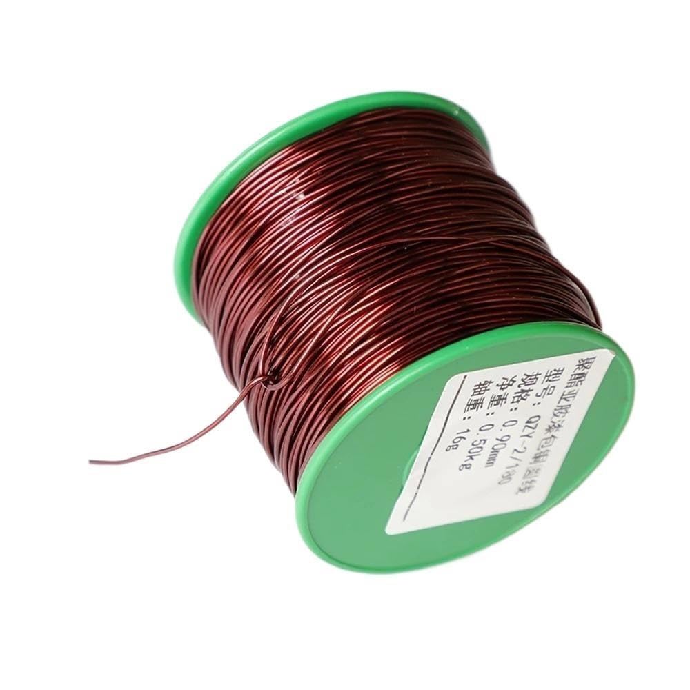 Filo di rame smaltato con immide di poliestere ad alta temperatura da 500 g/rotolo 0,13-0,44 mm QZY-2/180(0.21mm-500G)