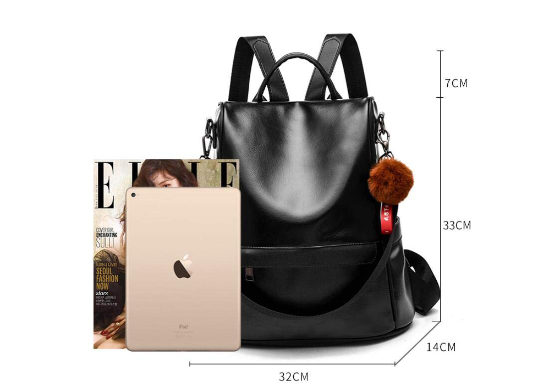 shepretty Zaino Donna Borsa pelle Impermeabile casual borsetta