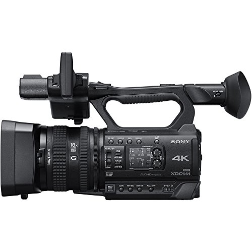 Sony Pxw-Z150 4K Xdcam Camcorder (Pxw-Z150) With Sony Uwp-D21 Mic, Sandisk 64Gb Extreme Card, Extra Battery And Charger, Uv Filter, Led Light, Case And More. - Starter Bundle #TOP4