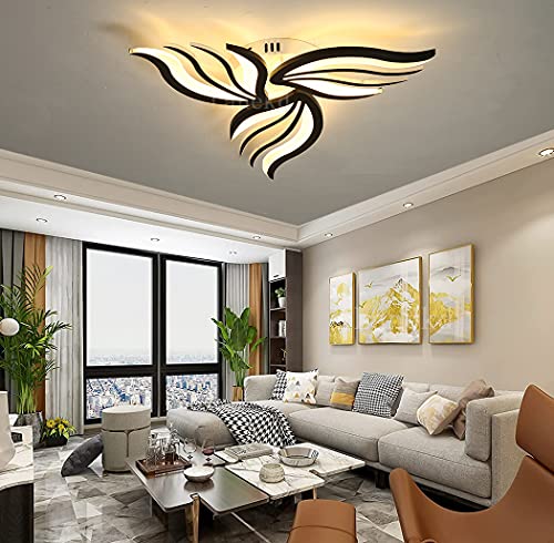Lampe moderne fleur dimmable pour une chambre chaleureuse