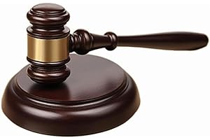 Gavel and Sound Block for Authority and Order