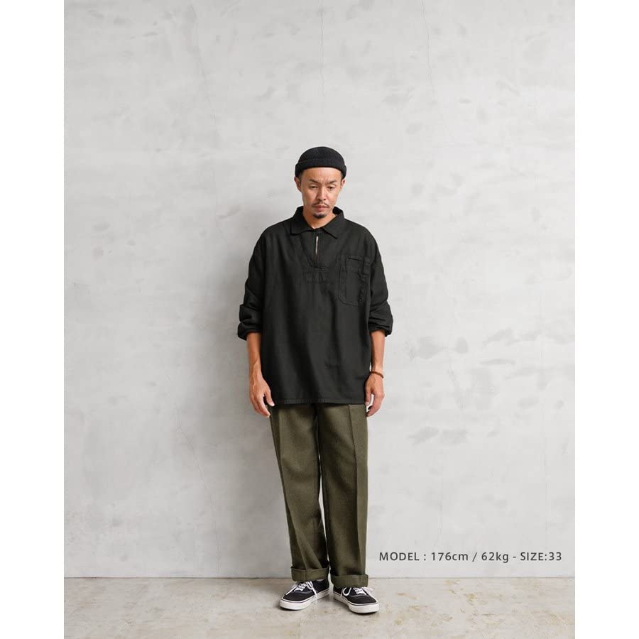 実物 フランス軍 1950～60年代 M-52 ヴィンテージ ワンタック ウール