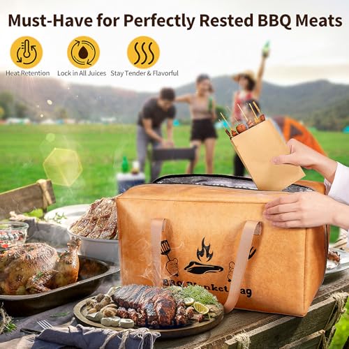 Manta para BBQ para reposar carne, aislante para jugos miniatura 2
