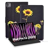 ✿ [Fonction] avec plusieurs emplacements pour cartes intégrés, vous pouvez facilement insérer une carte de crédit, une carte d'identité, un reçu ou une monnaie. Il a une fonction de stand-up et peut être plié en plusieurs angles de vision pour regarder des vidéos et des films. À l'aide d'un cadenas magnétique, le couvercle peut être fermé et ouvert en toute sécurité.