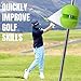 Orvane Golf Swing Speed Trainer,Adjustable Portable Swing Weight Training Aid Ball for Home, Range, or pre-Round Warm-ups,Build Speed,Tempo & Control