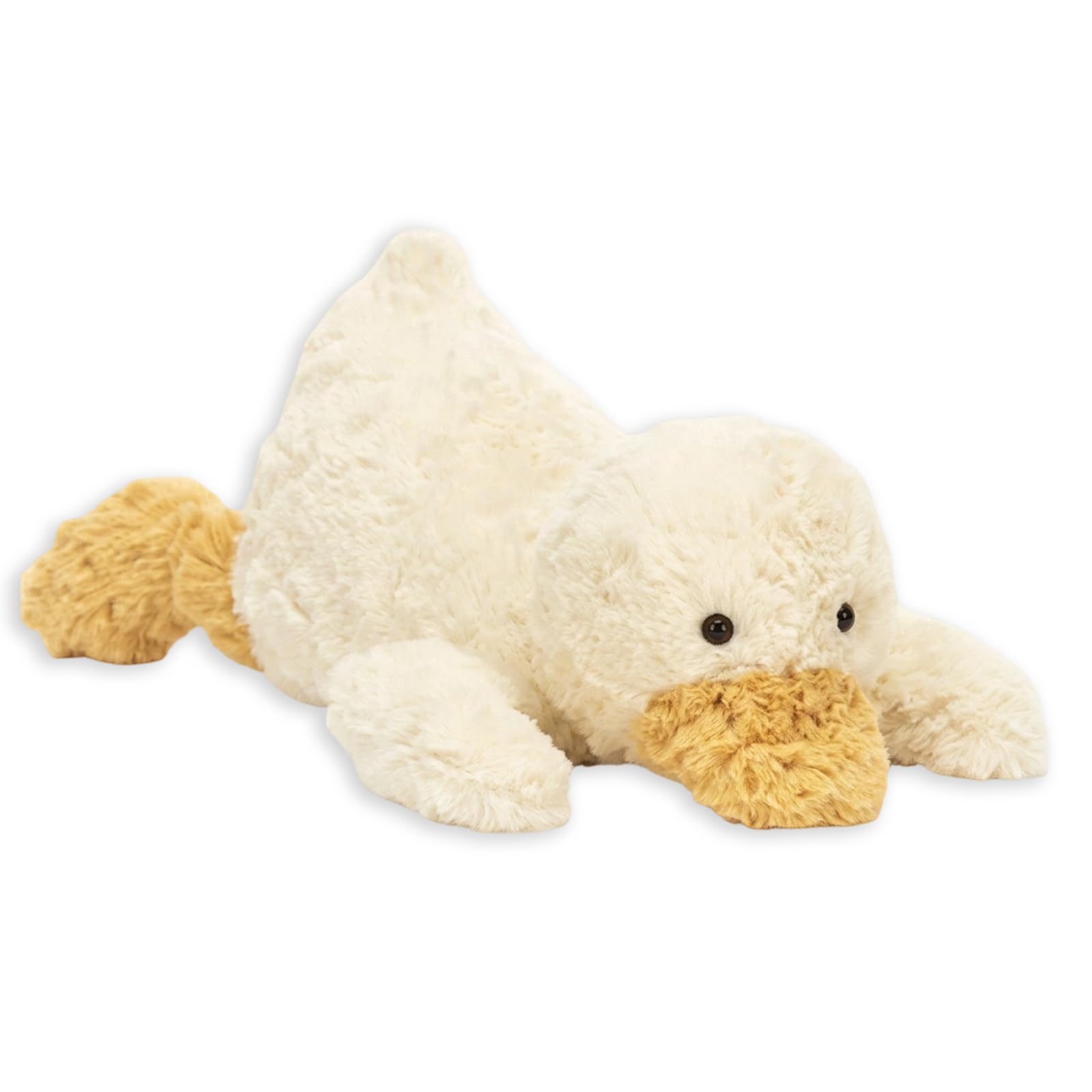 Efuwfugc Duck Teddy,Duck toy Soft Plush Design with 25 x 25 cm Dimensions Companion for Home Decor and Emotional Comfort, Goose Teddy.
