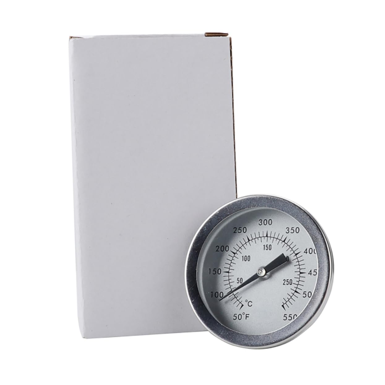 PRETYZOOM Stainless Steel Baking Thermometer Accurate Oven Temperature Gauge for Cooking and Grilling Ranges Bimetallic Design for Food Preparation