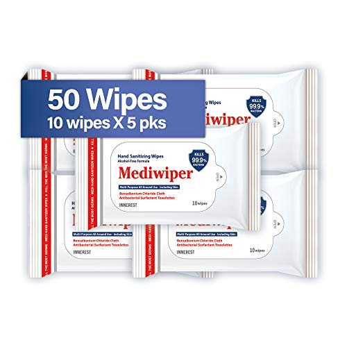 Refreshing Wet Wipes Travel Size Alcohol-Free Wipe Sanitizes/Cleans/Deodorizes Bulk Wipes
