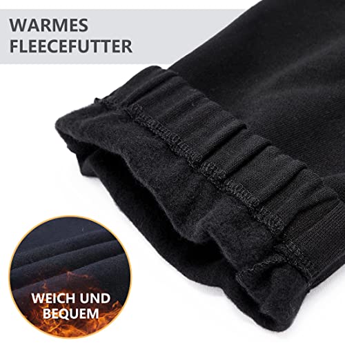 CAMEL CROWN Joggingbroek voor heren, hoge taille, sportbroek, sweatbroek, vrijetijdsbroek, katoen, lange damesbroek voor joggen, hardlopen, fitness, trainingsbroek met zakken - Image 4