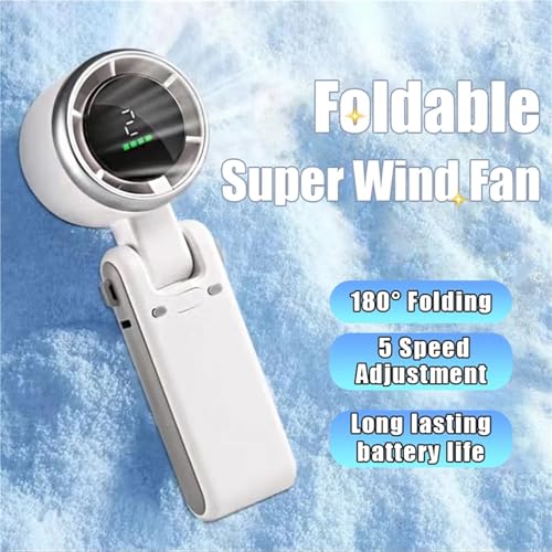 Mini ventilador portátil para evitar el calor en el escritorio 3