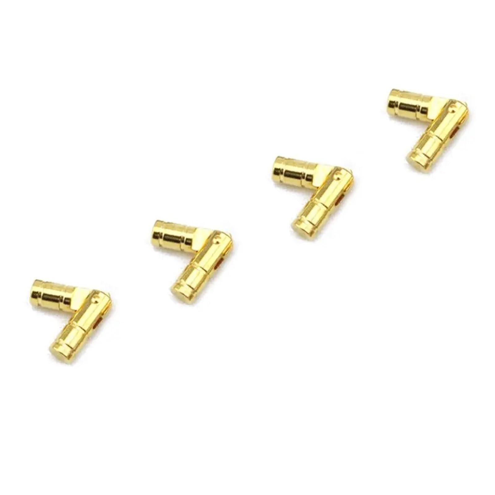 Door Hinges Copper Barrel Hinges Cylindrical Hidden Cabinet Concealed Invisible Brass for Jewelry Box Case Furniture Hardware for Bathroom(1-5x25mm)