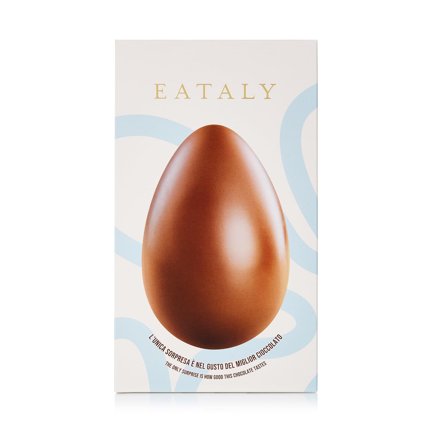 Uovo di Pasqua Cioccolato al Latte 230g Eataly - Bean to Bar, Elegante Incarto