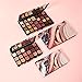 Revolution Beauty, Forever Flawless Eyeshadow Palette, 18 Pigmented Shades, Nude & Warm Pressed Powder Mattes, Shimmers, Glitters, Allure, 15 X 0.04 Oz.