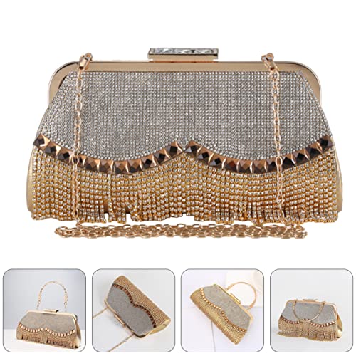 Pochette de soirée pour banquet COLLBATH compacte anti-perte de strass - 7