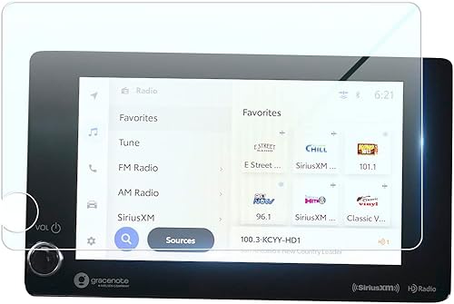 Protector de pantalla de dureza 9H compatible con Toyota Corolla Cross Hatchback 2023-2025, vidrio templado antiarañazos HD para pantalla táctil de
