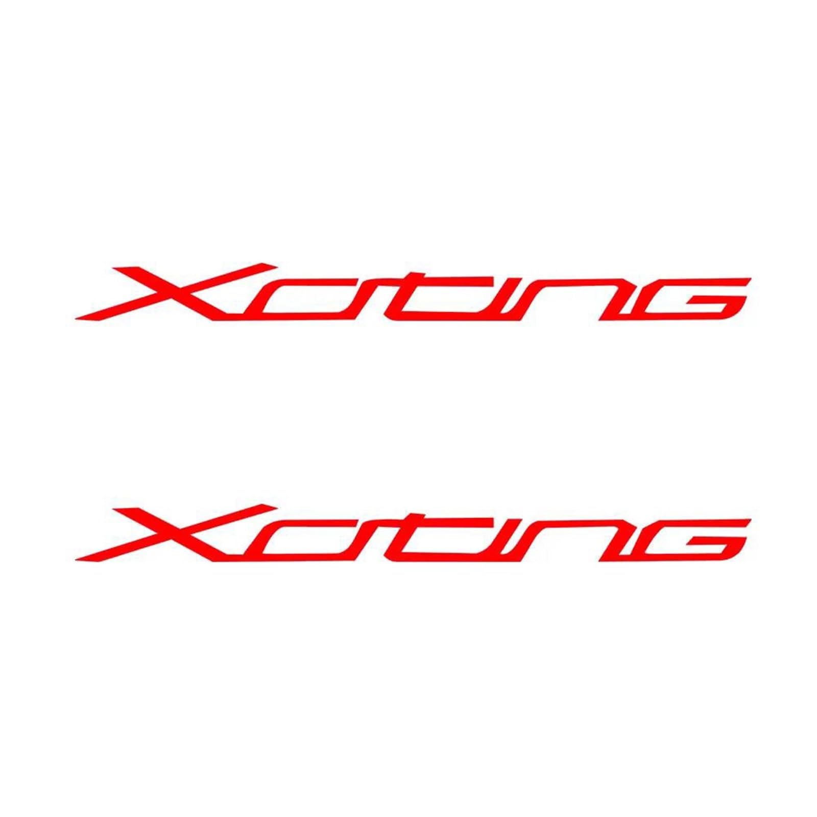 Jganrf Red Motorcycle Stickers Waterproof Sticker Decal Accessories For Xciting 400 400S S400 Vs400 400I 500 500I 300 250I 250 I
