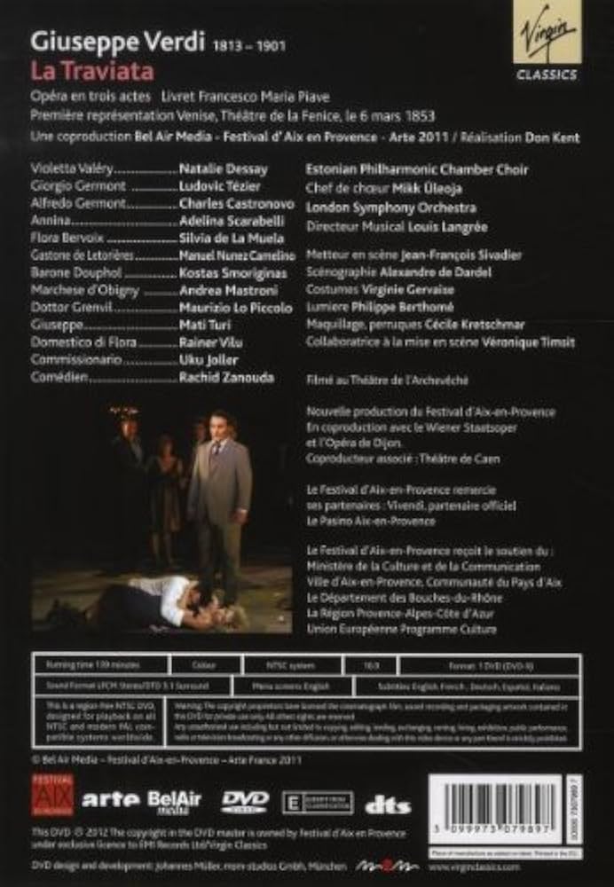 (未使用･未開封品)　Verdi: La Traviata [DVD] [Import] 7z28pnb Amazon.co.jp: Verdi: La Traviata (2pc) (Ltd Dlx Dig) [DVD] : DVD